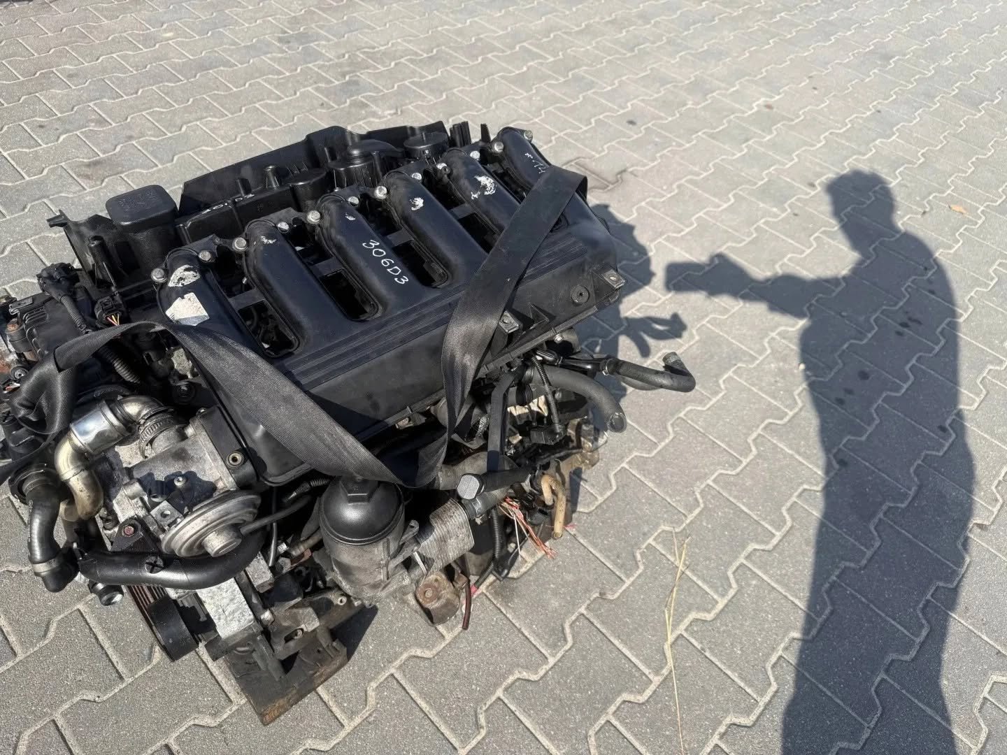 BMW E60 M57D30 3.0 Complete Engine with Transmission