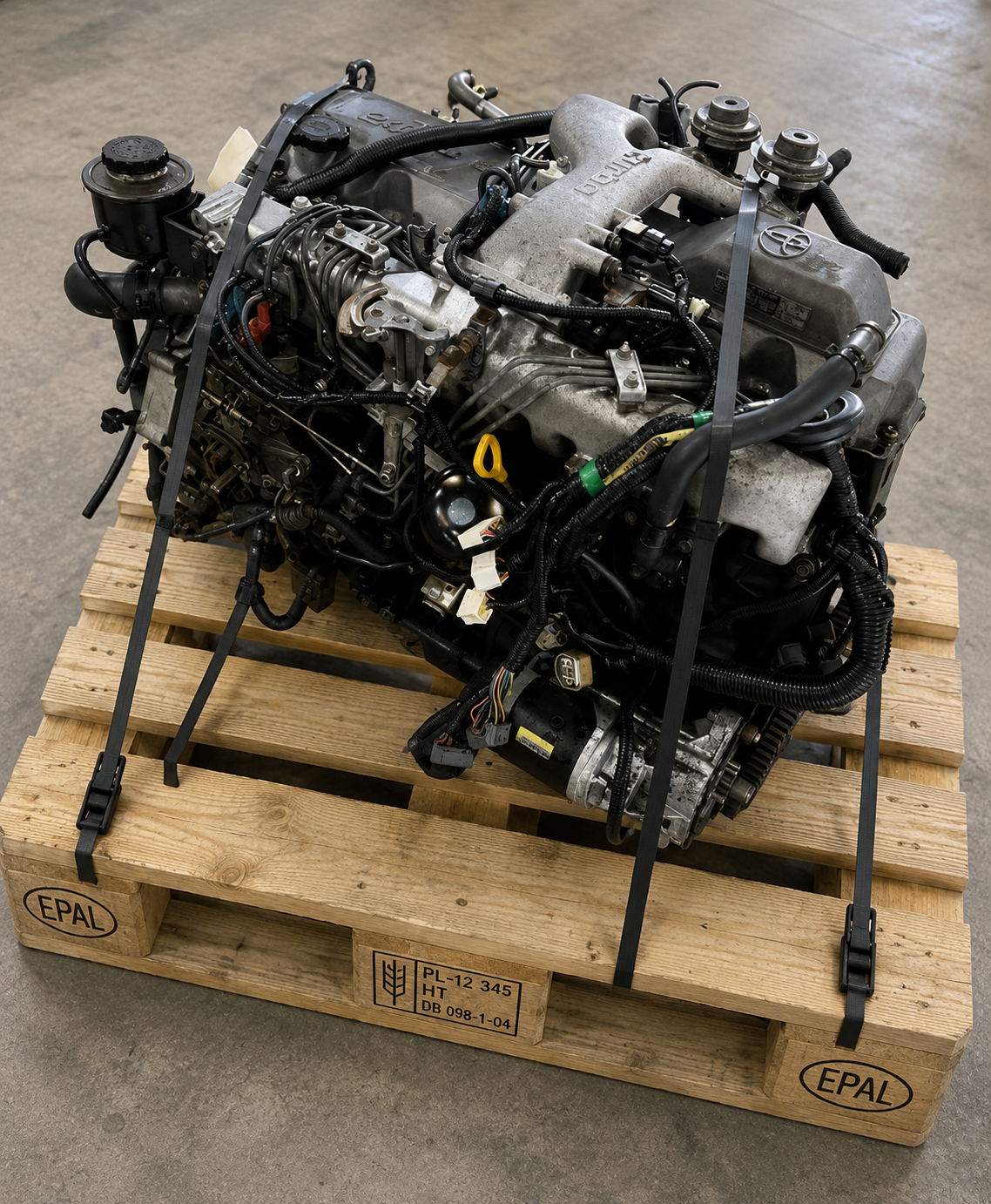 JDM Toyota 1HD-FT 80 Series Land Cruiser Diesel Engine