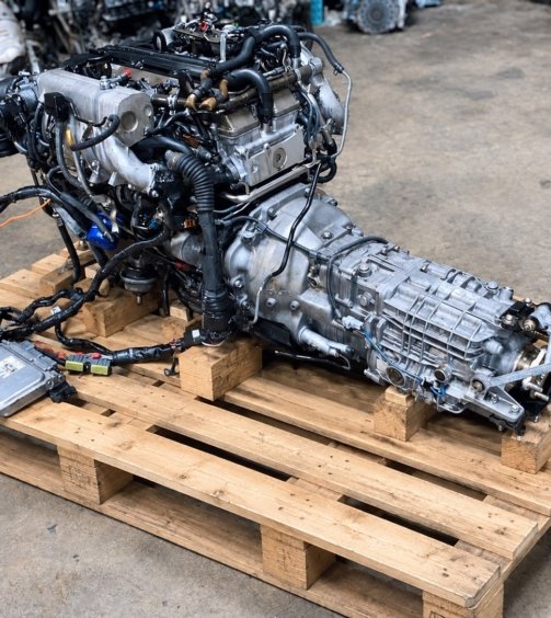 JDM Toyota 2JZ-GTE Twin Turbo Non - VVTI Complete Engine Transmission